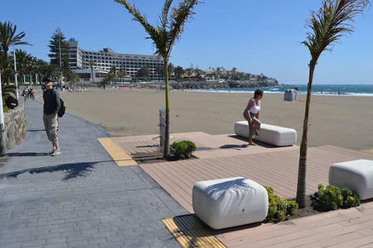 Primera Linea De Playa De Las Burras San Agustin  Ngoại thất bức ảnh